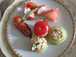  crudités, crabe, tomate, concombre